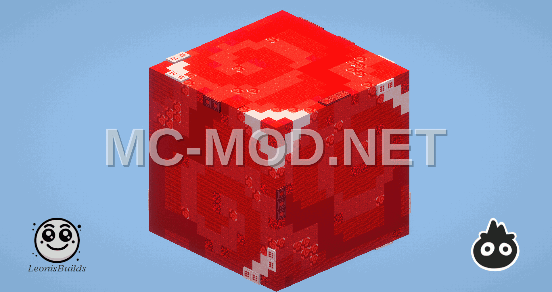 Red Glazed Terracotta Structure (Collab)