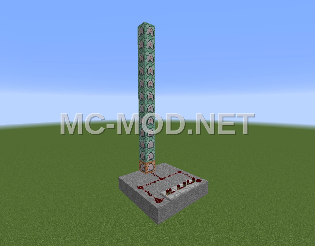 Redstone 24 Hour Command Block Clock