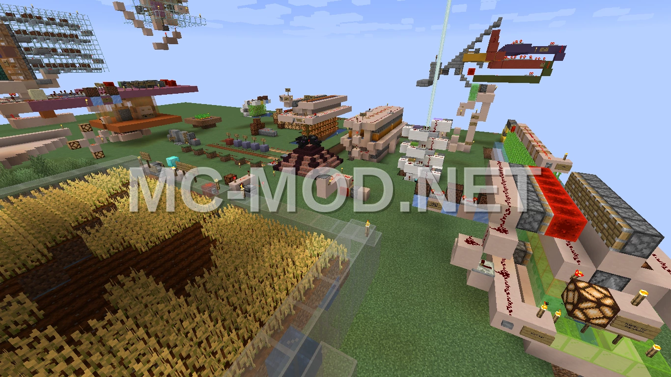 Redstone Contraptions And Farm Designs