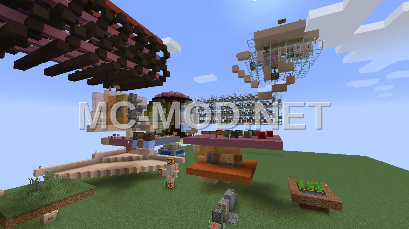 Redstone Contraptions And Farm Designs