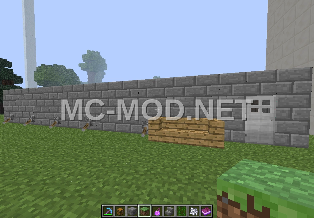 Redstone Security Door With Hidden Interior