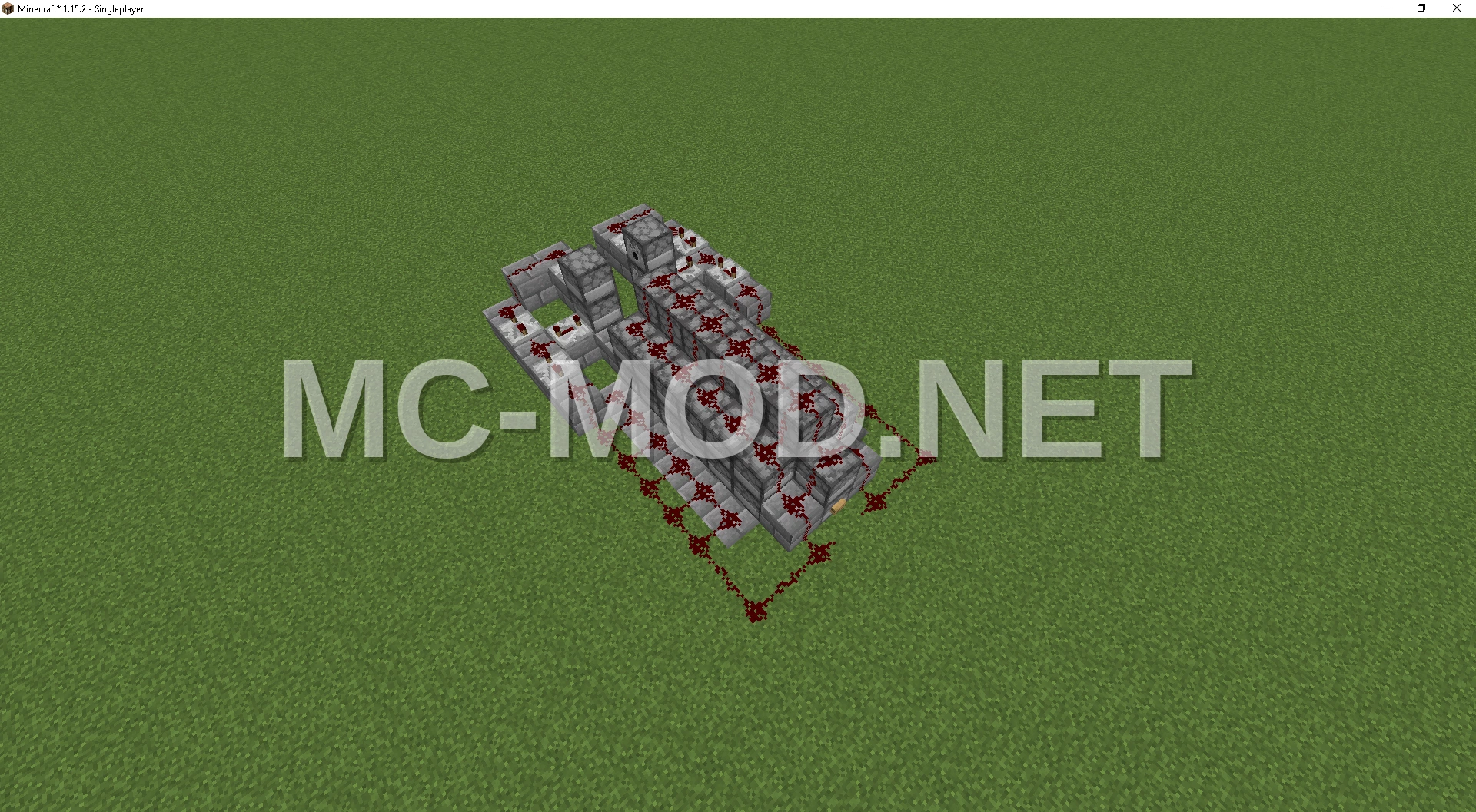 Redstone TNT Sniper Cannon