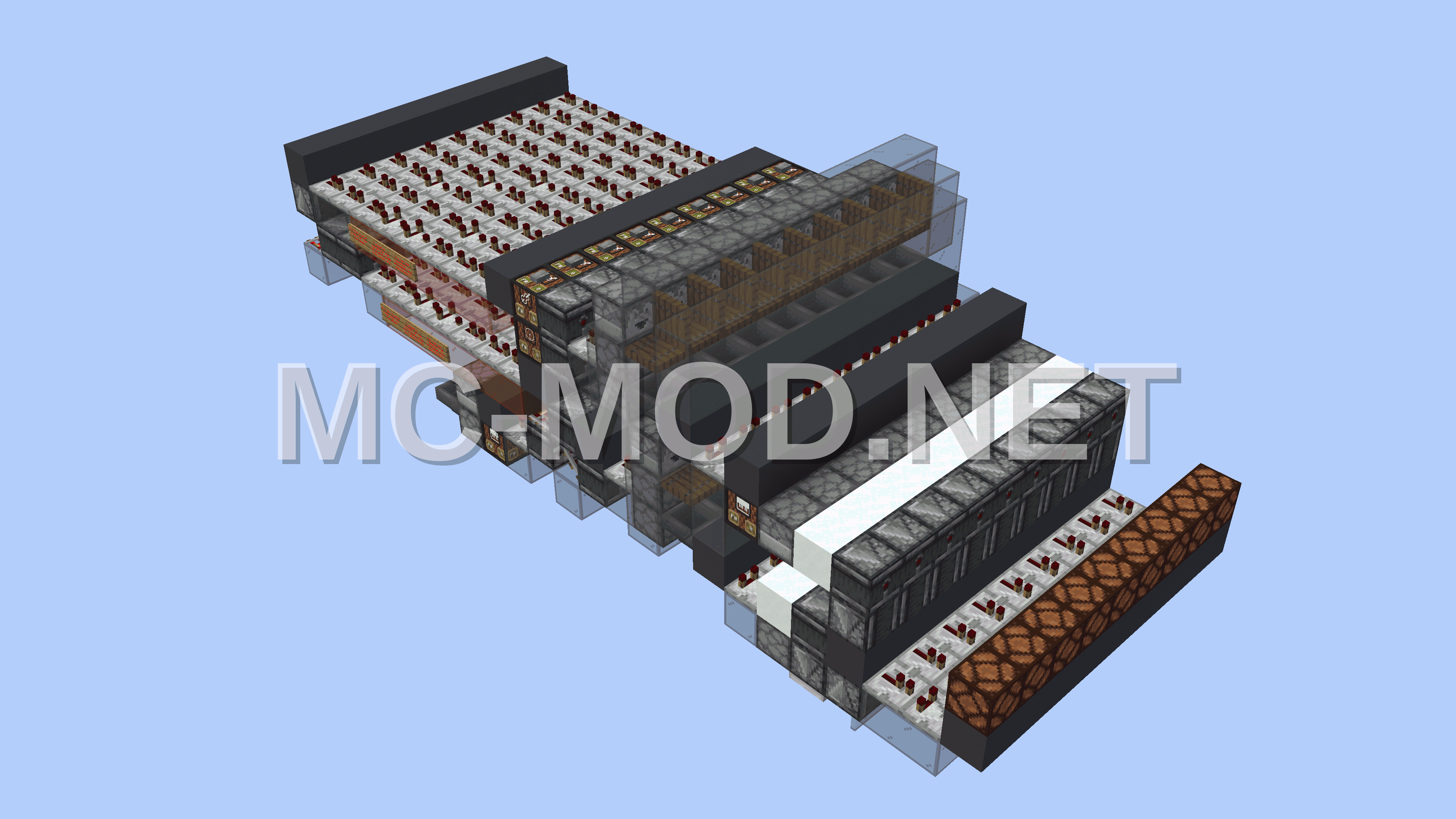 Redstone Wireless Item Transmitter