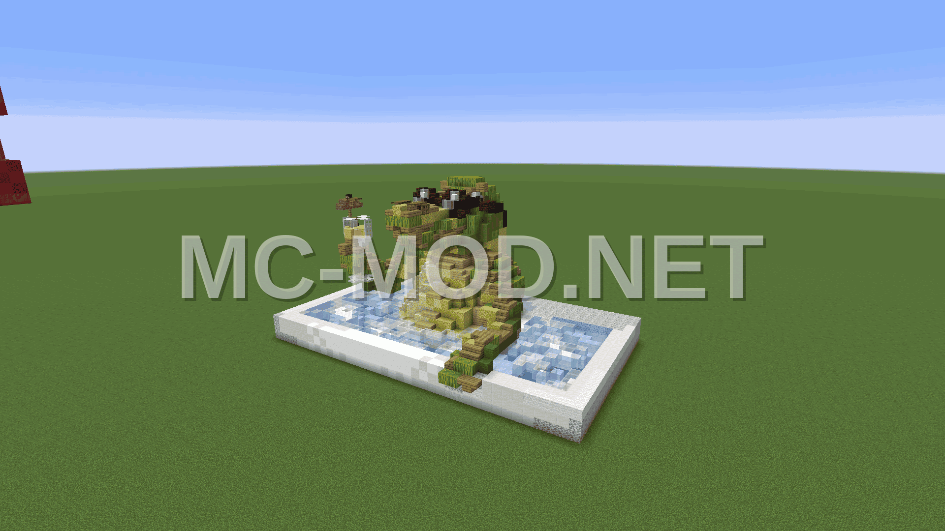 Relaxed Crocodile Bath Decoration