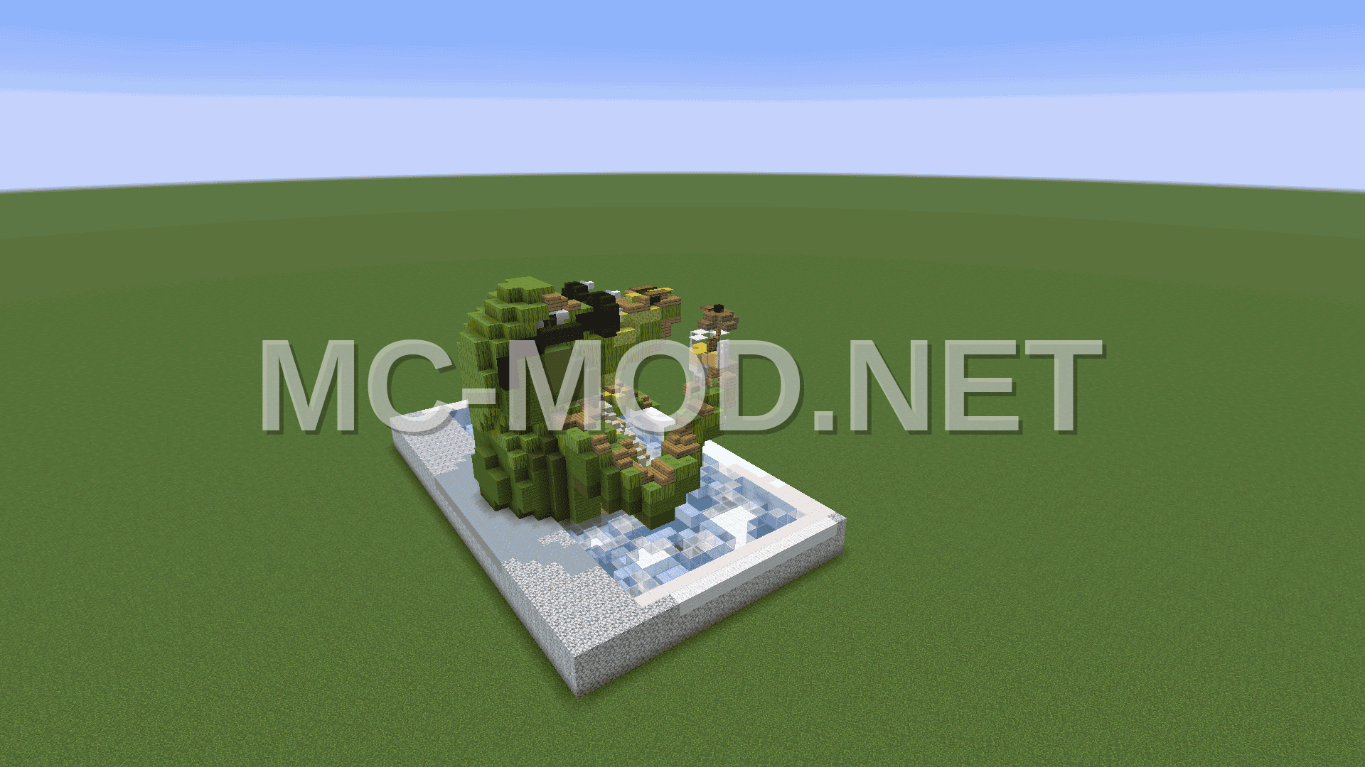 Relaxed Crocodile Bath Decoration