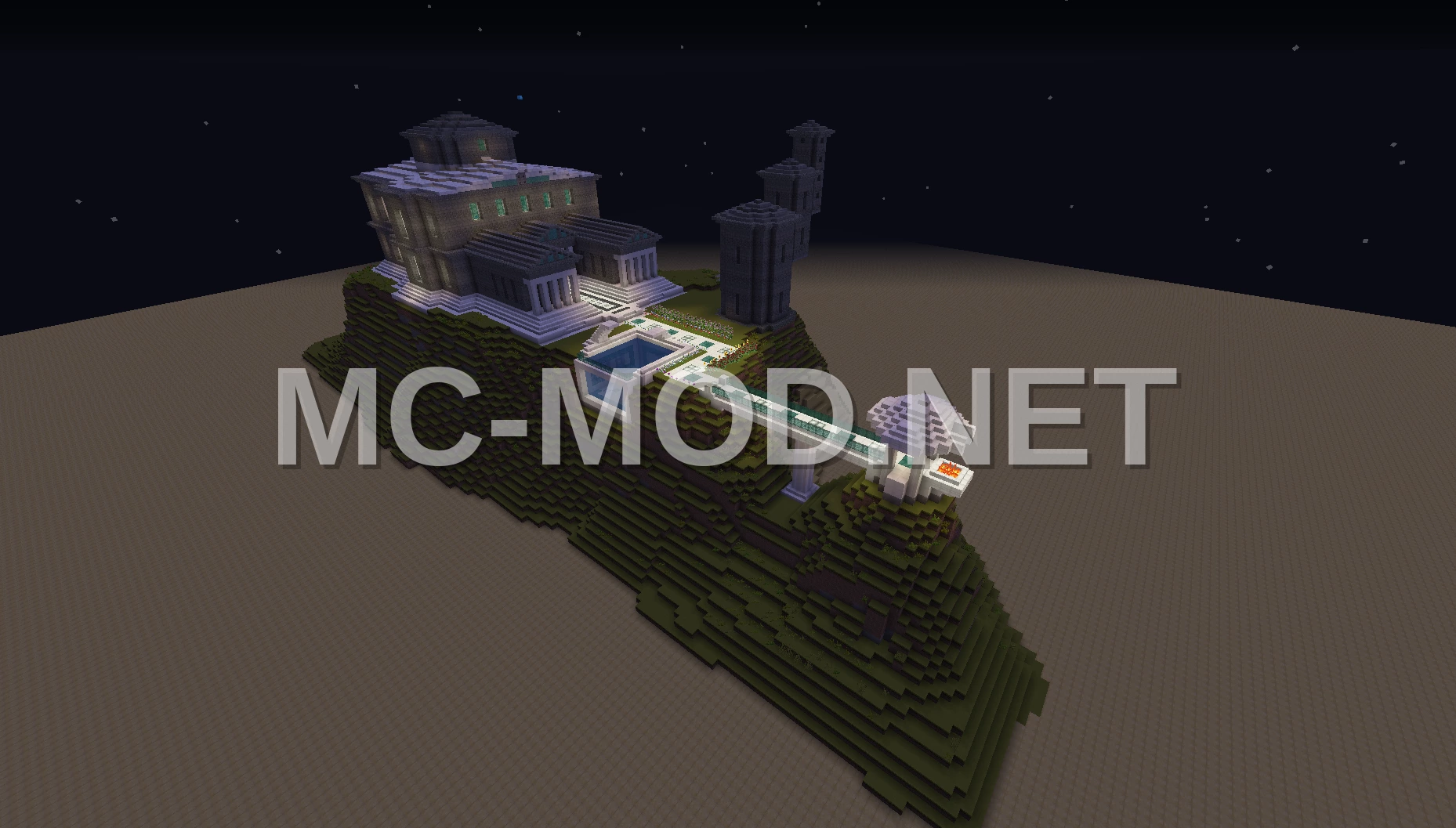 Ridge Mansion With Pool And Tower