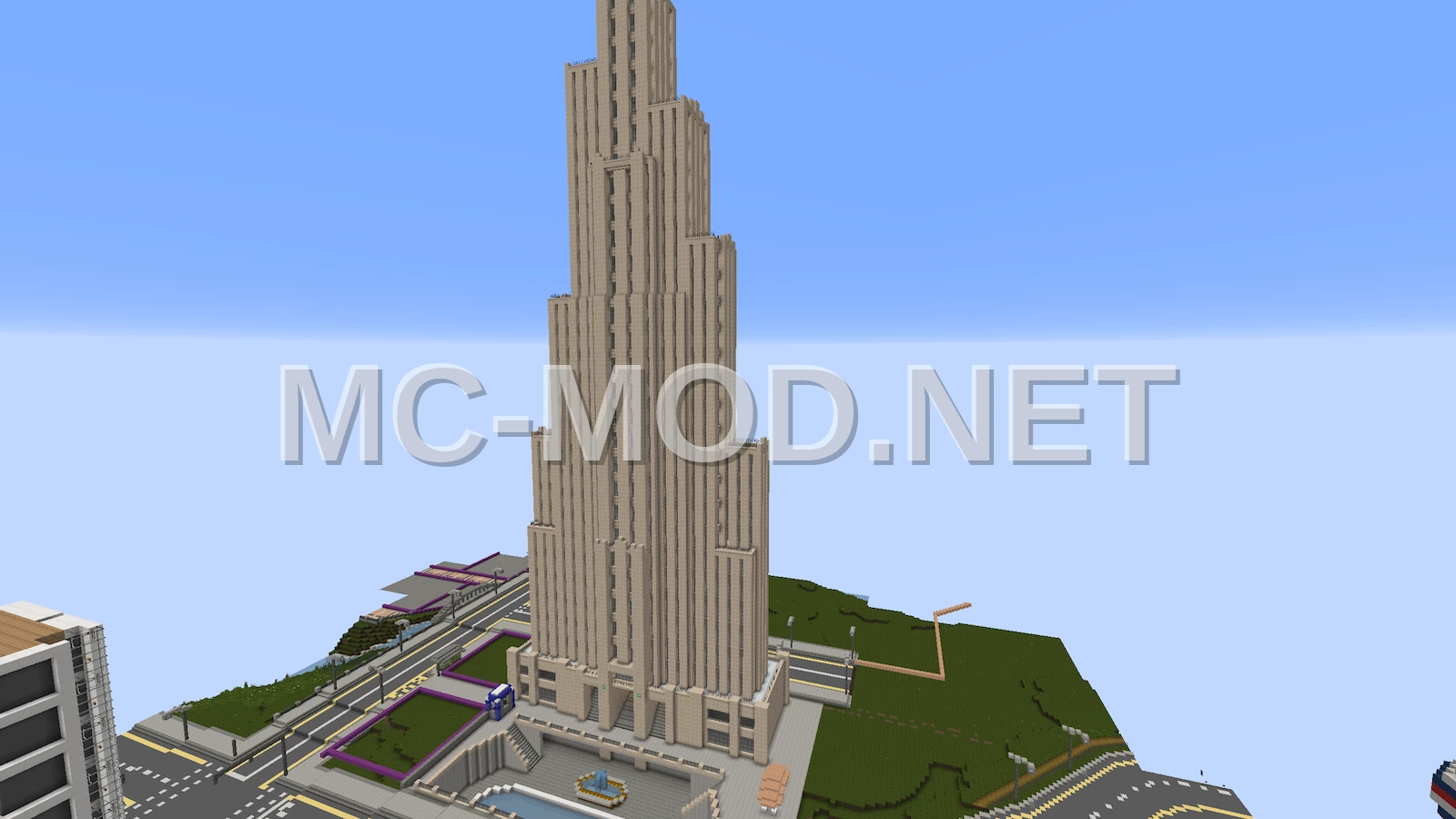 Rockefeller Centre Style Tower