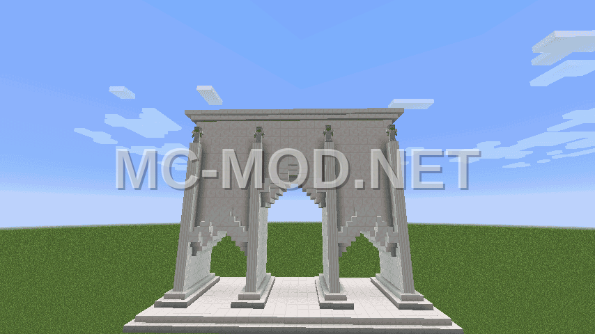 Roman Arch of Constantine Structure