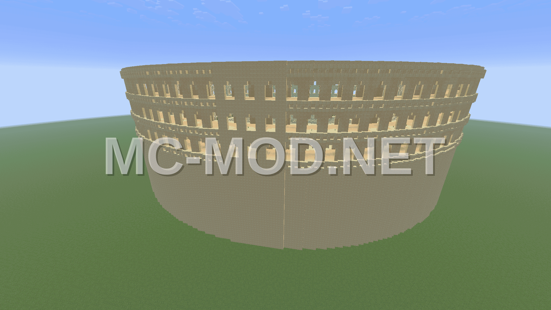 Roman Colosseum Structure