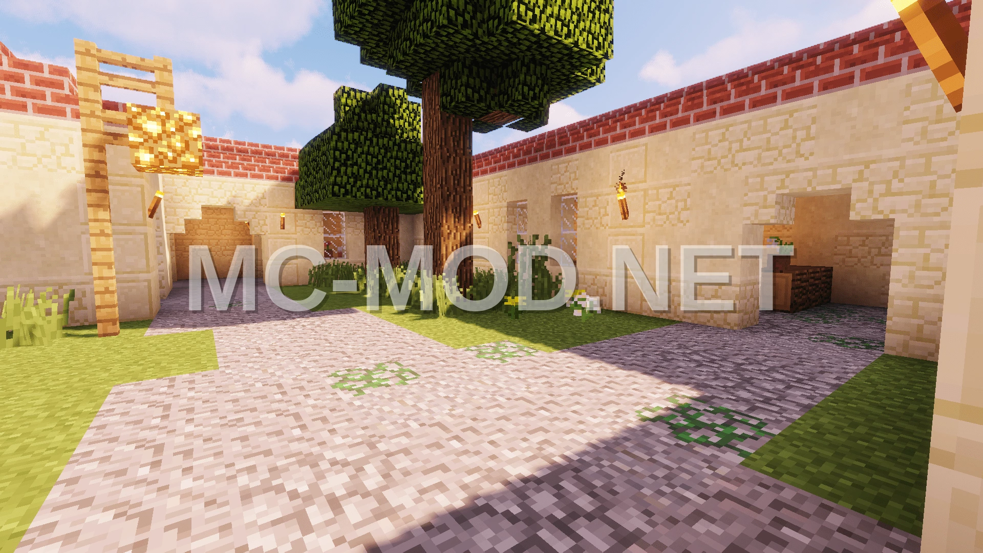 Roman Courtyard Garden
