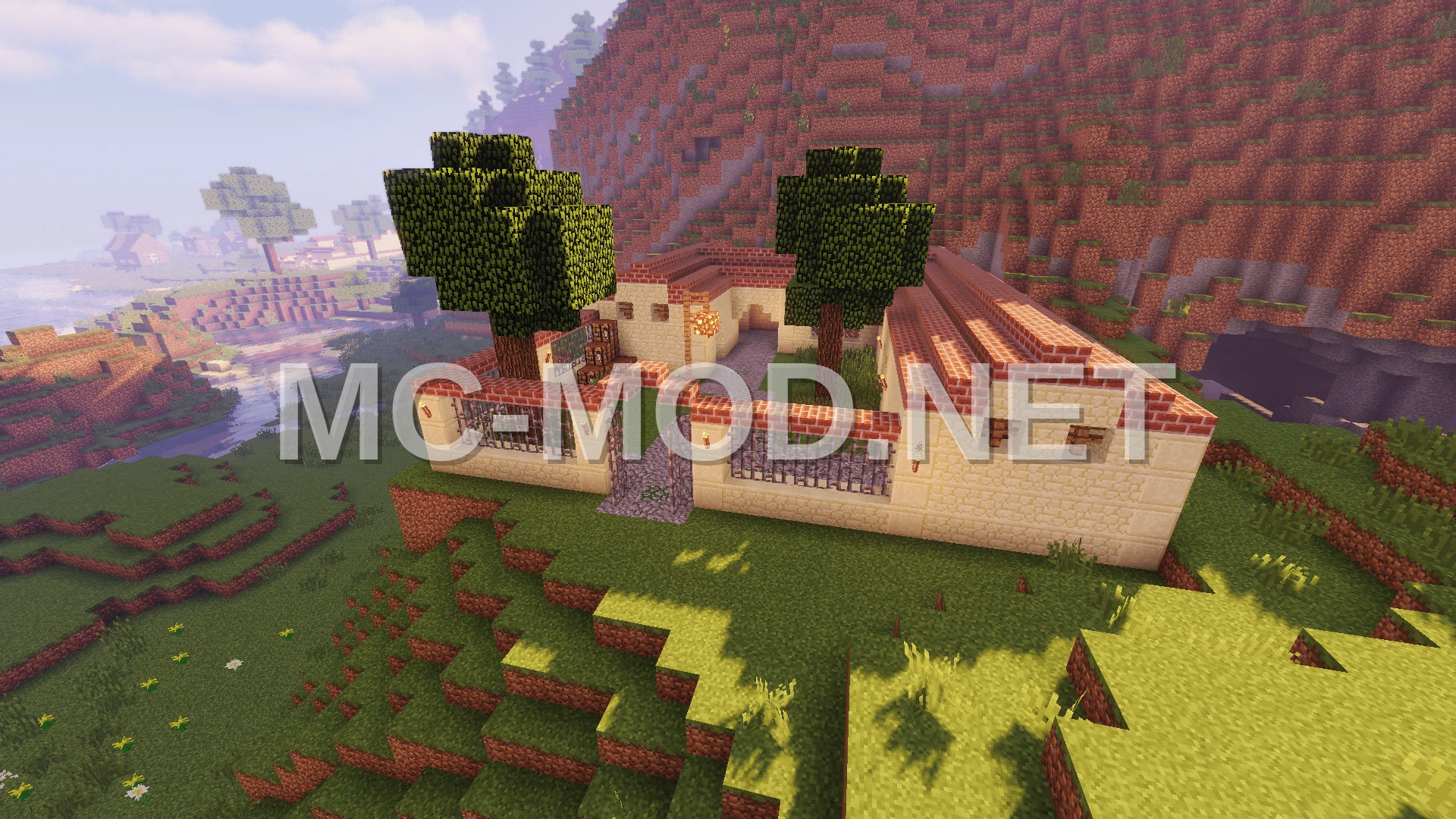 Roman Courtyard Garden