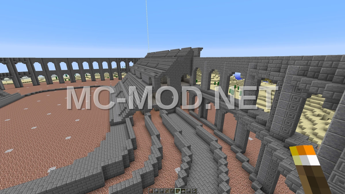 Roman Style Arena Structure