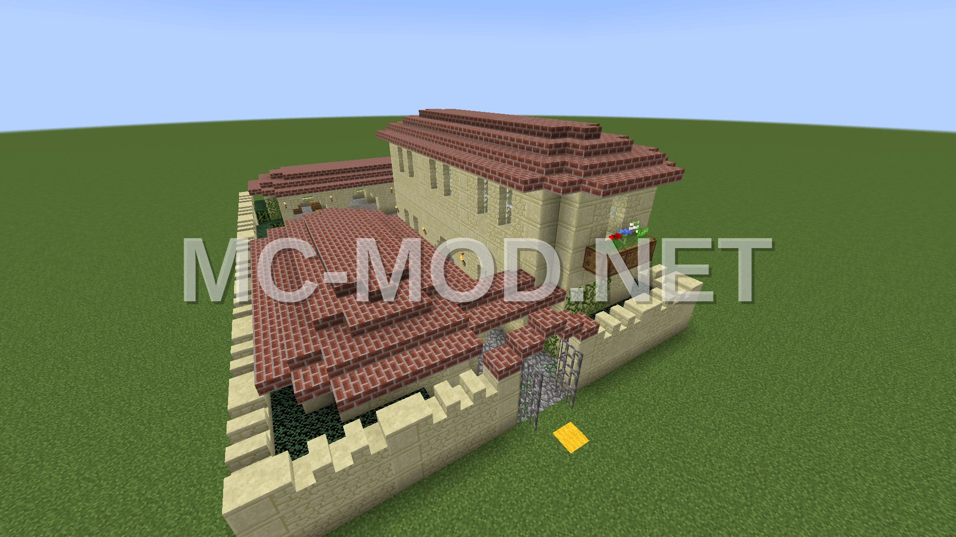 Roman Style Beach Villa
