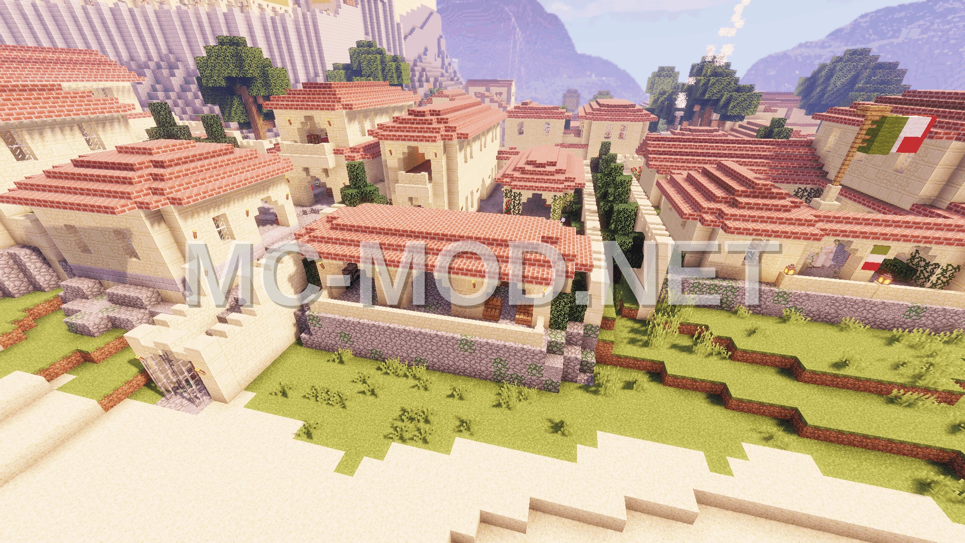 Roman Style Beach Villa