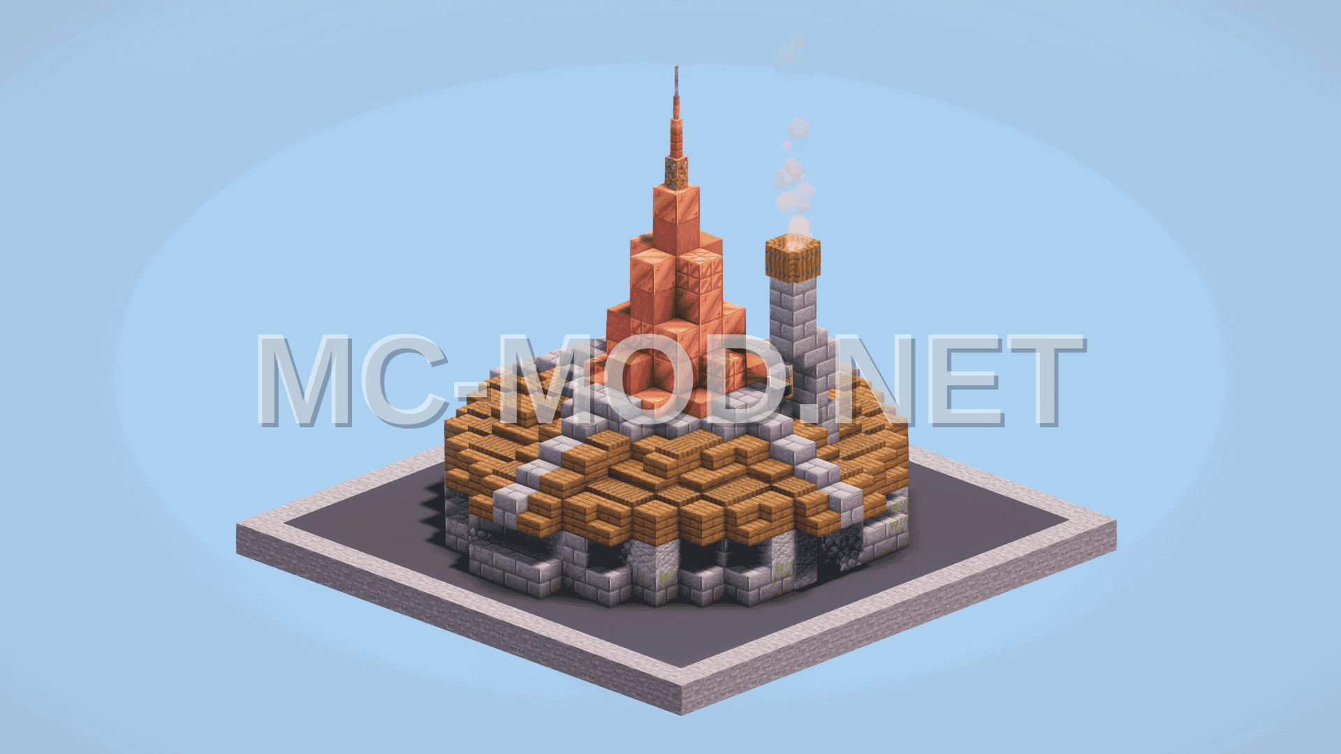 Rounded Medieval House