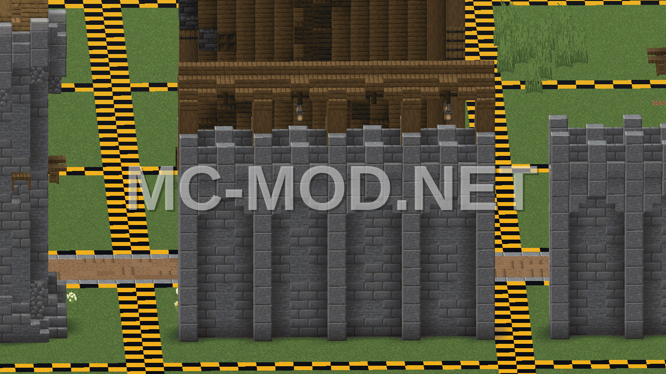 Royal Guard Wall With Roof
