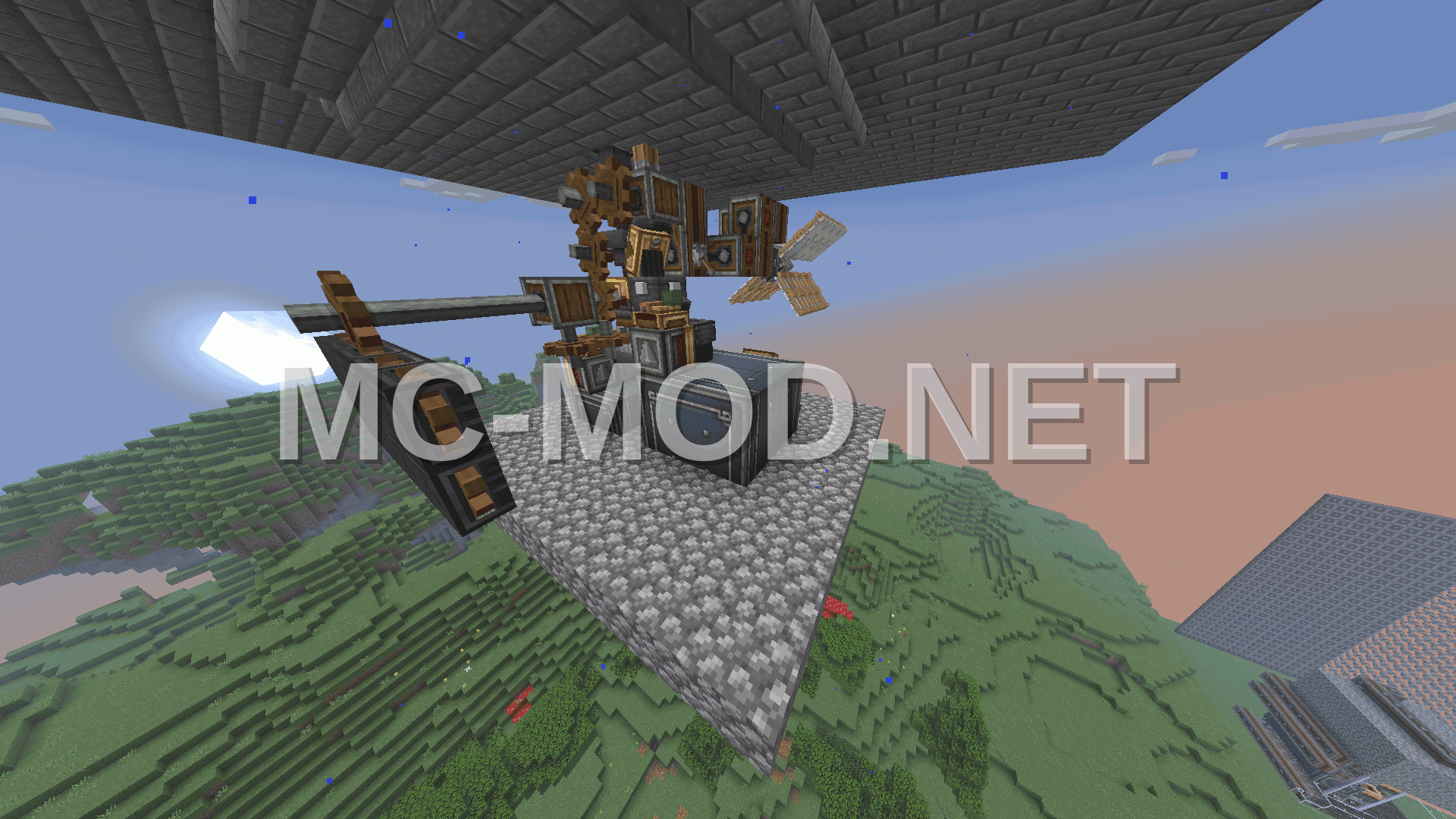 Rubik Inspired Iron Farm With Create