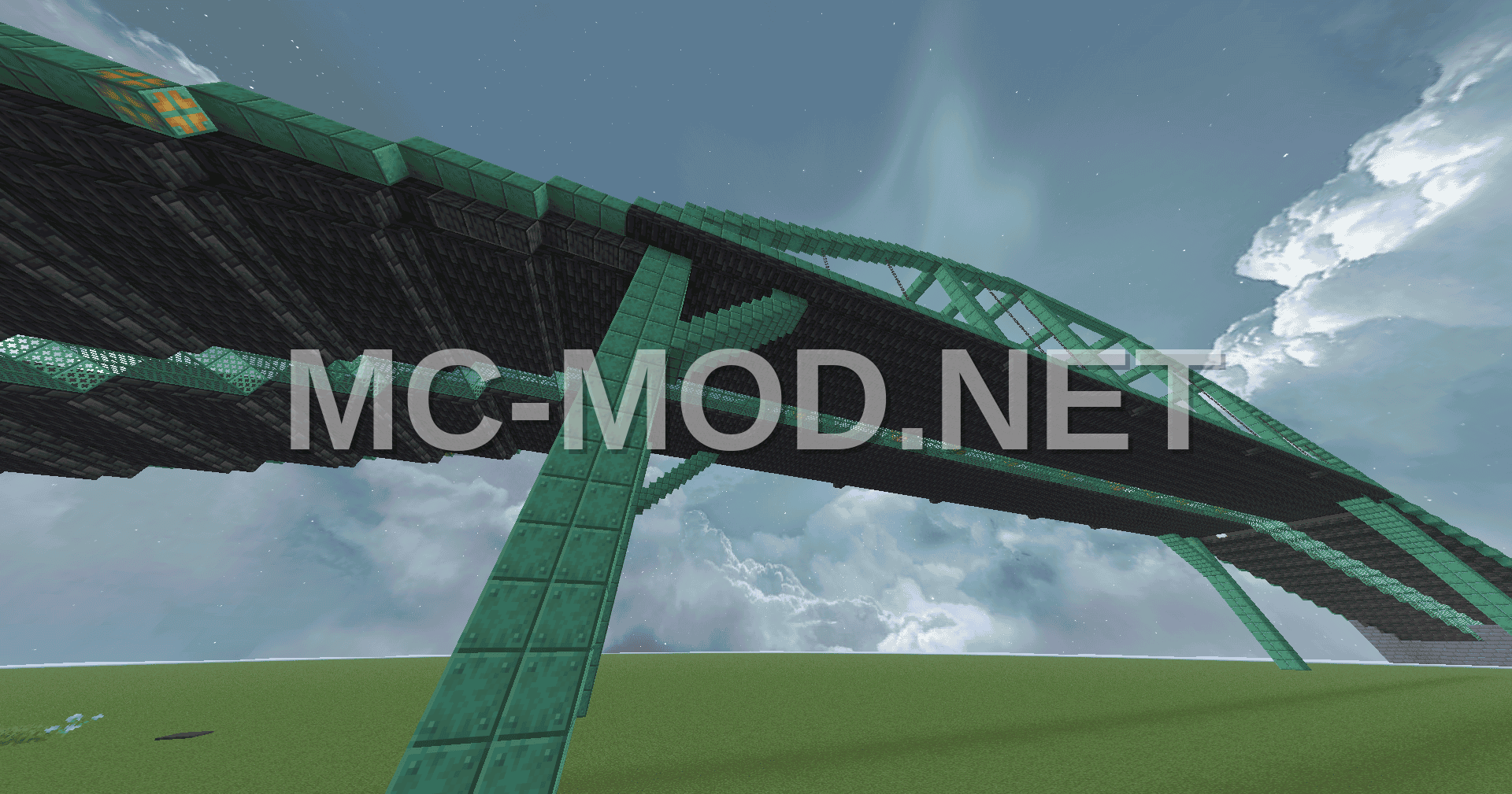 Rusted Copper Bridge Design