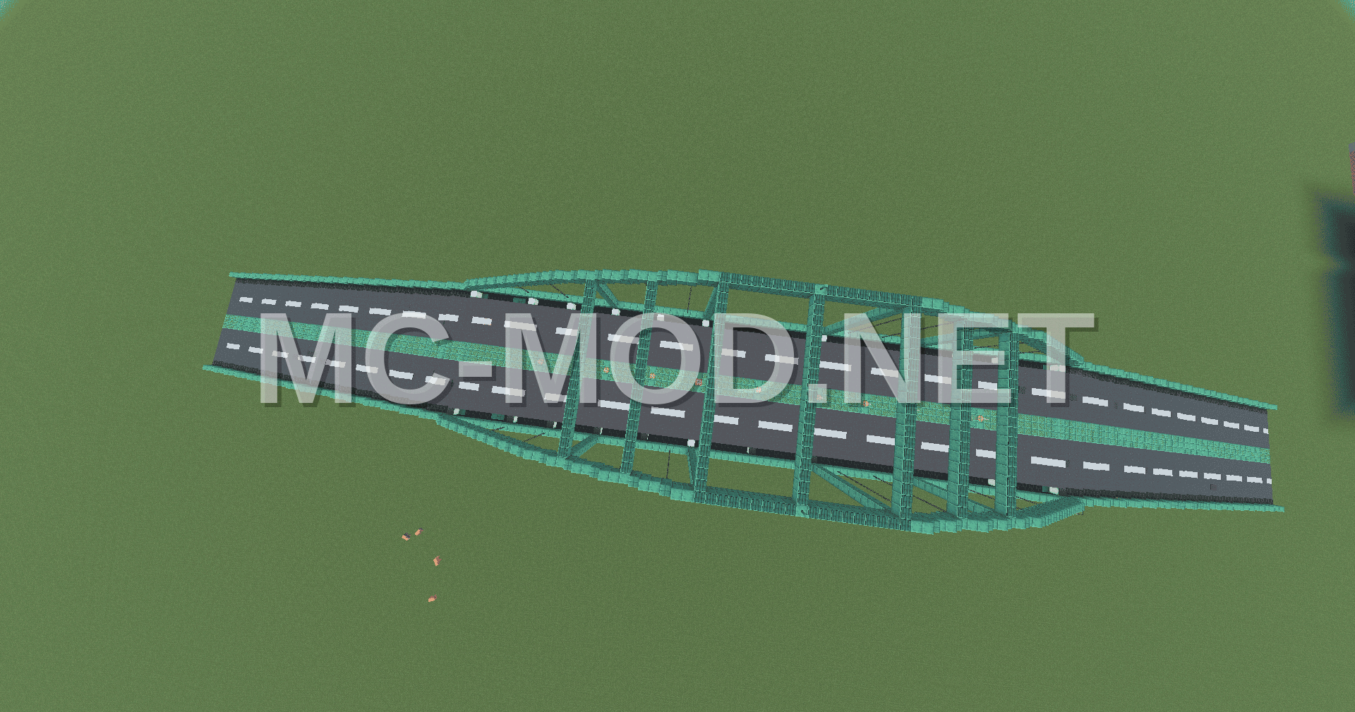 Rusted Copper Bridge Design