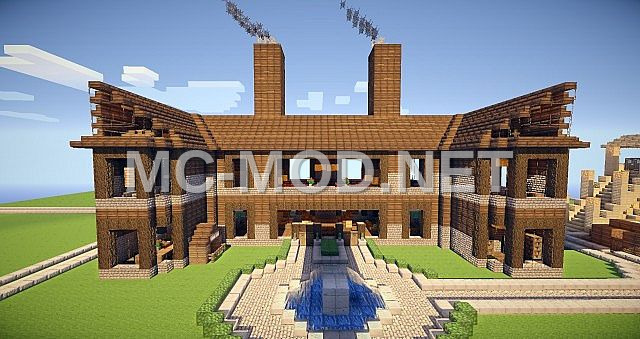 Rustic 3-Story Mansion