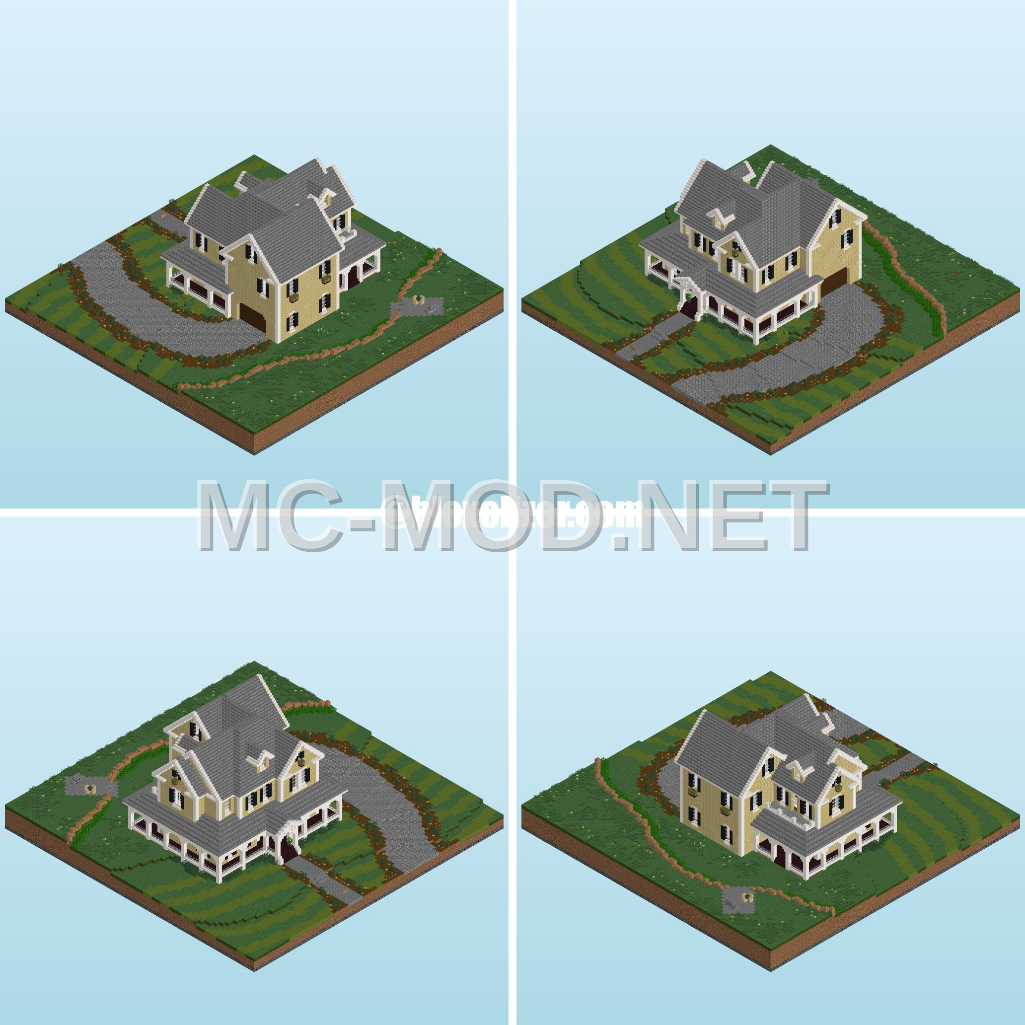 Rustic Dirt & Bedrock Country House