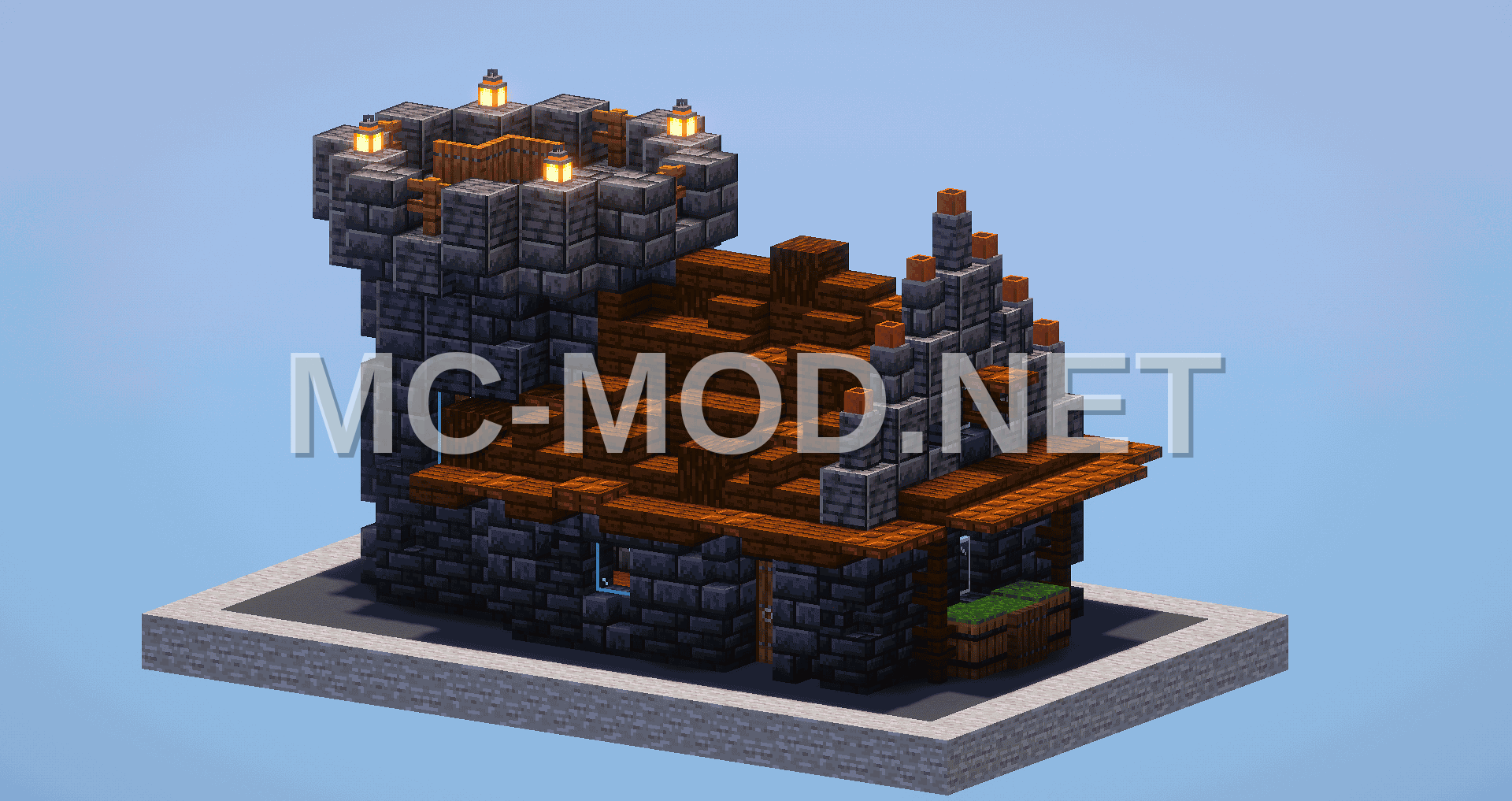 Rustic Forest House