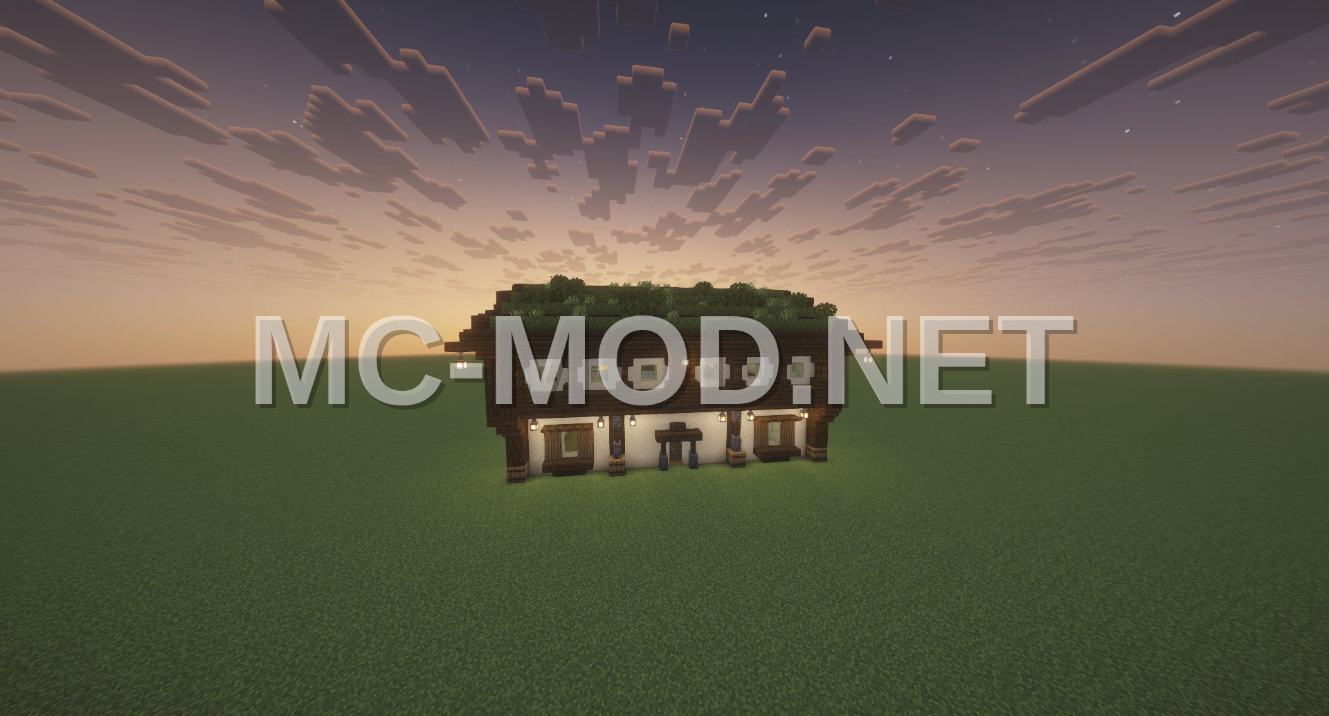 Rustic Moss and Bone Meal Farmhouse