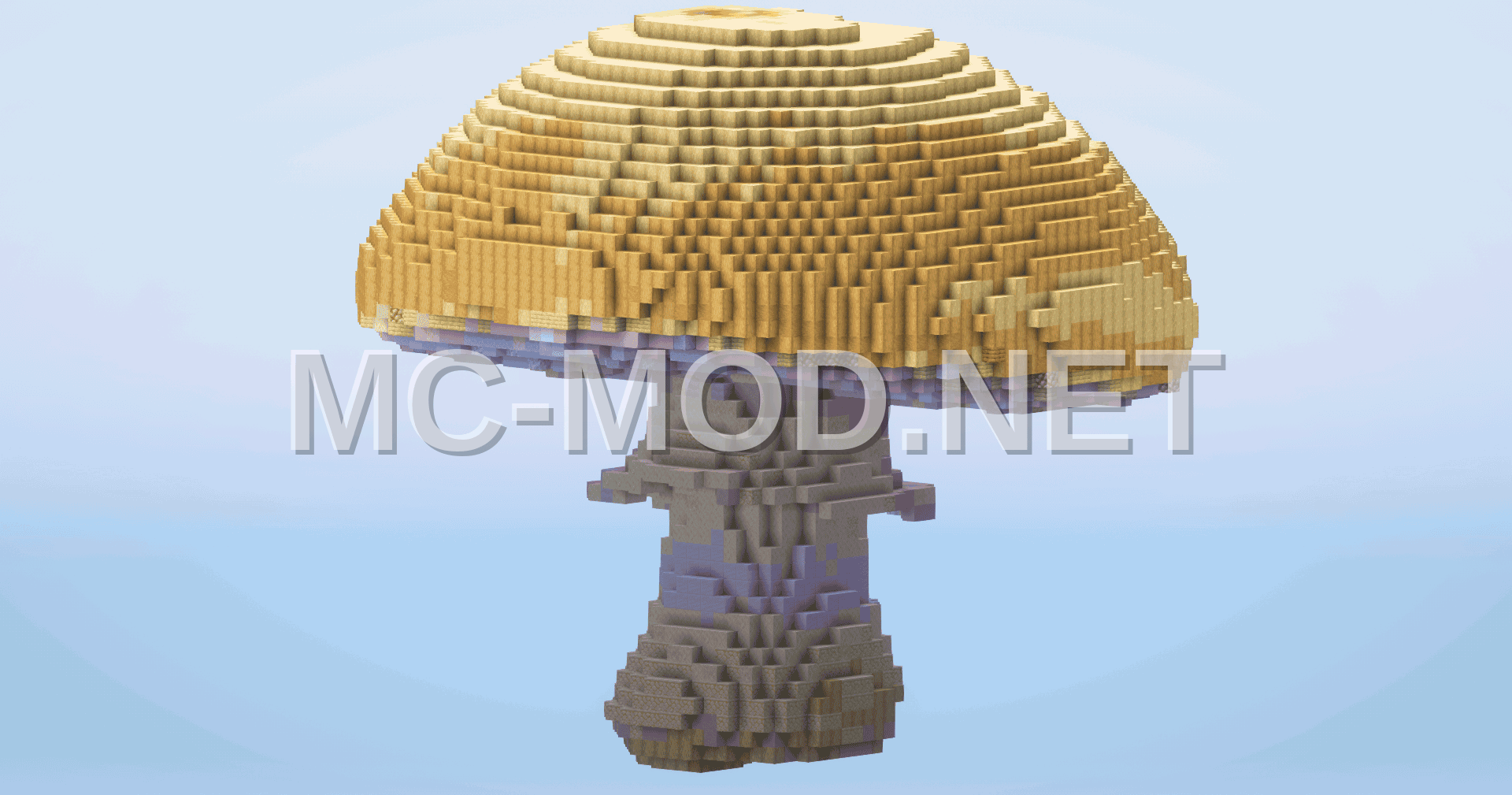 Rustic Mushroom Structure
