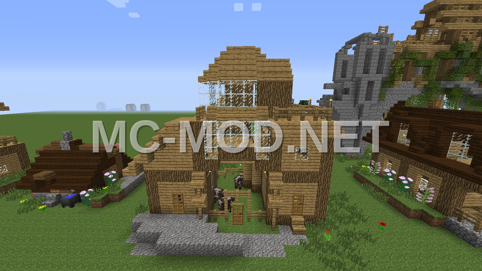 Rustic Village Farmhouse