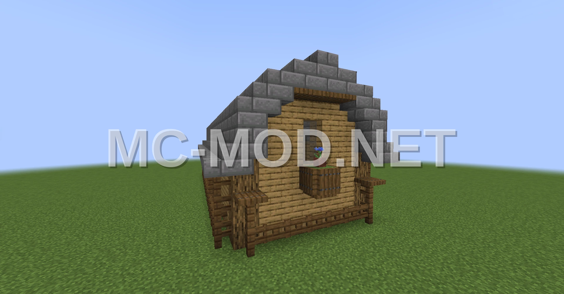 Rustic Wooden Barn Structure