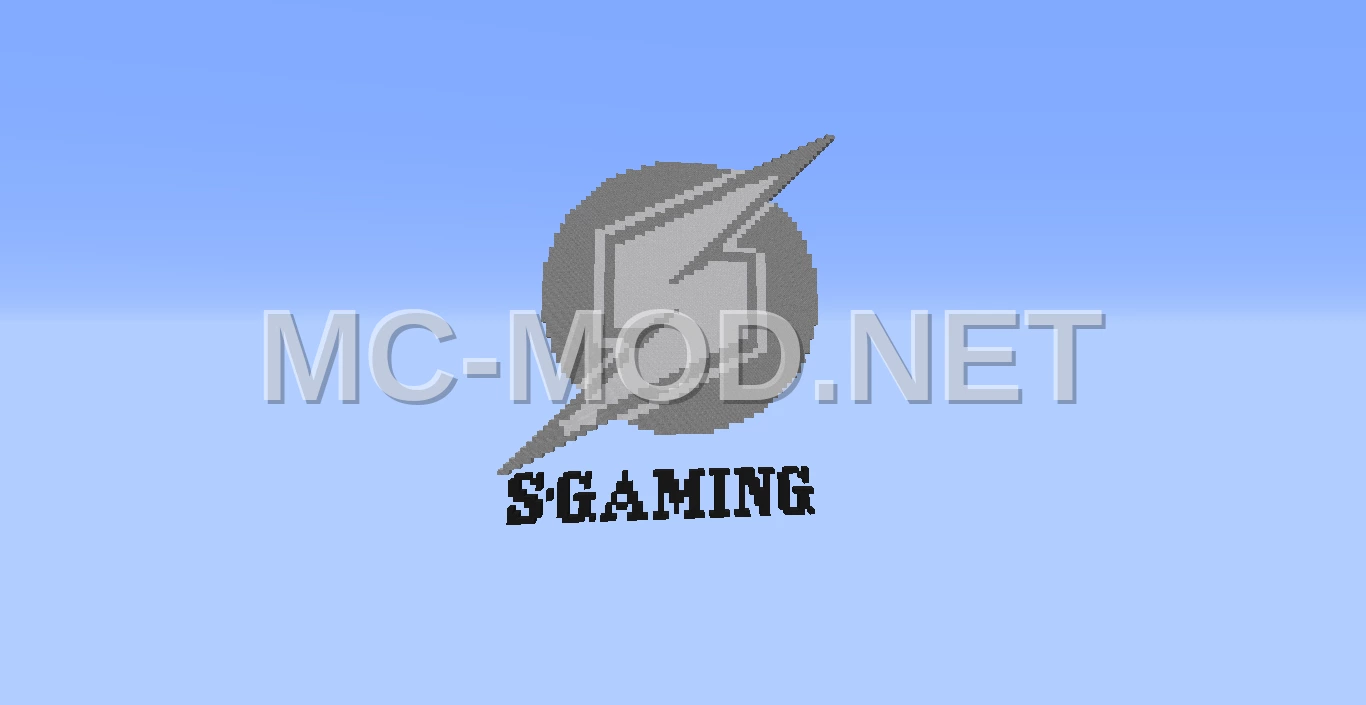S-Gaming Logo Pixel Art