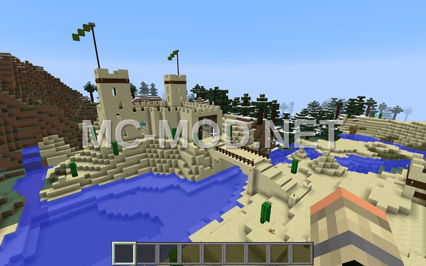Sand Castle Prison Structure