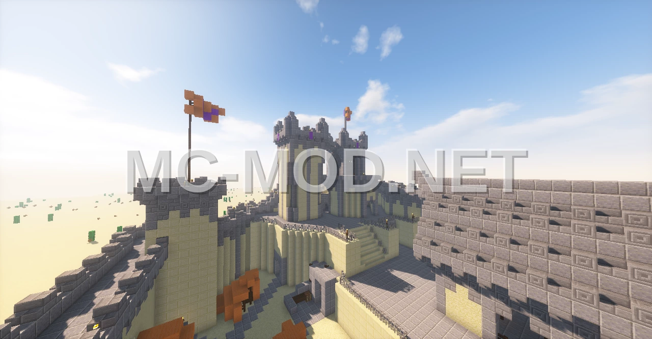 Sandstone Castle Structure
