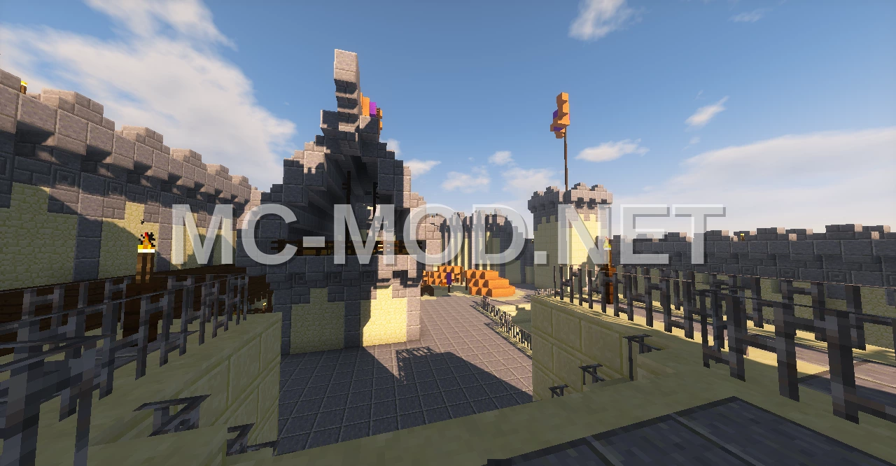 Sandstone Castle Structure