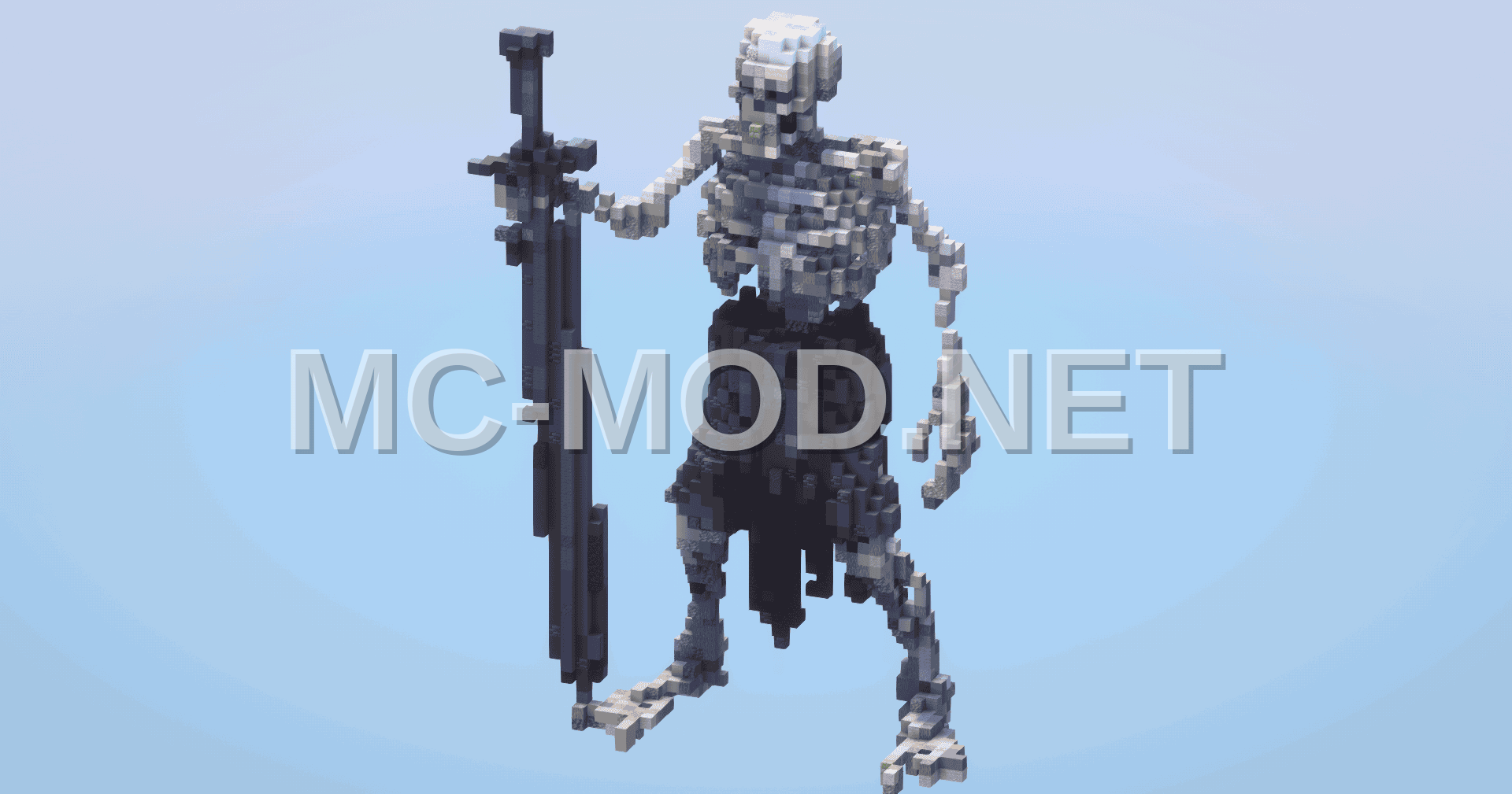 Scary Skeleton Statue
