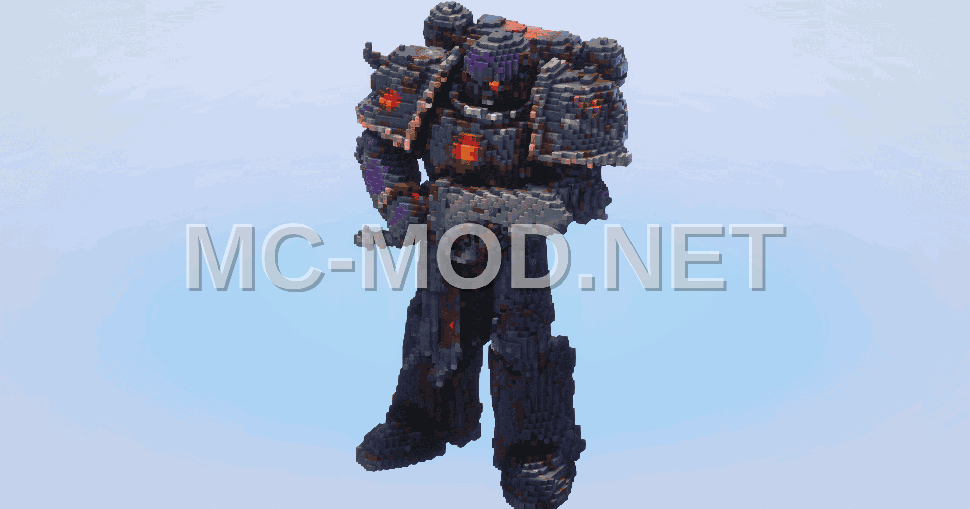 Sci-Fi Space Marine Statue