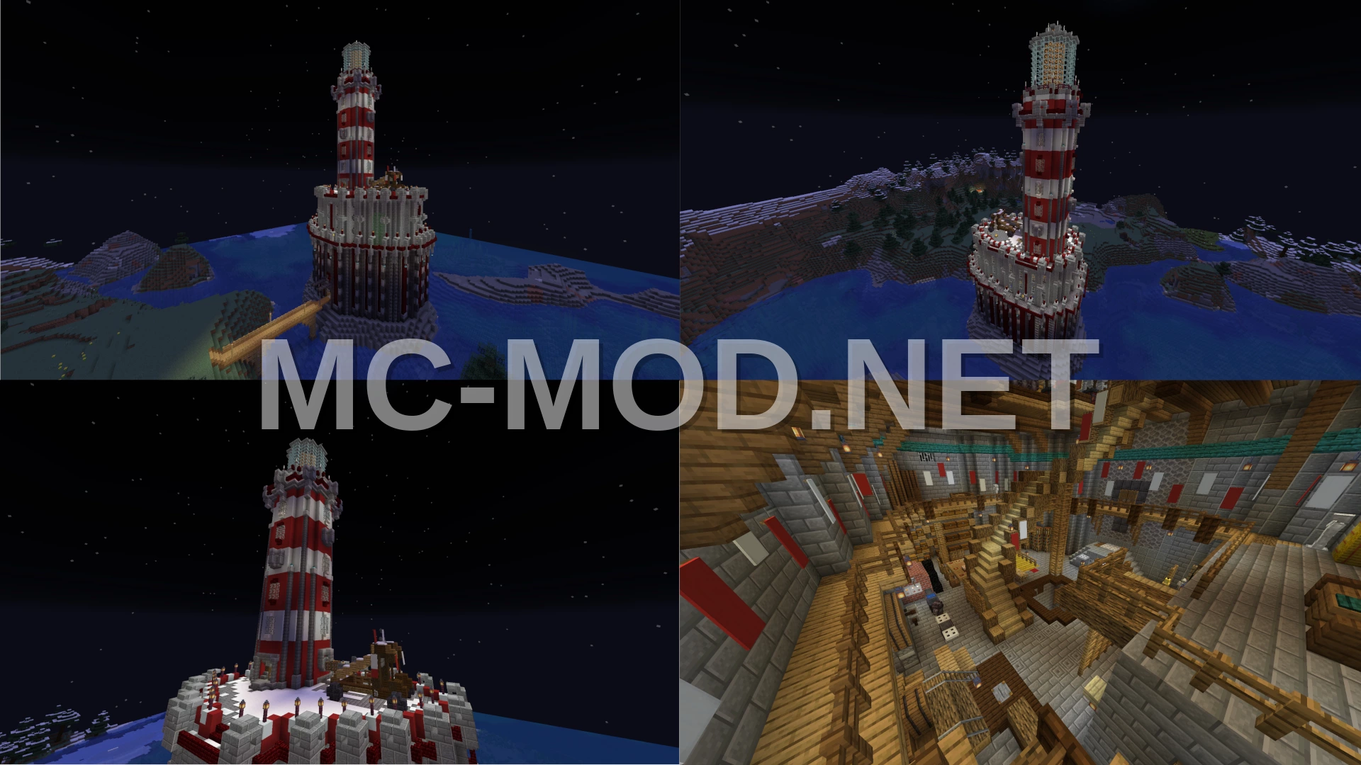 Seaside Lighthouse Tower