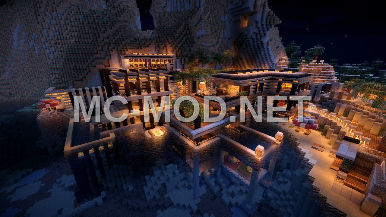 Secluded Cove House With Shops