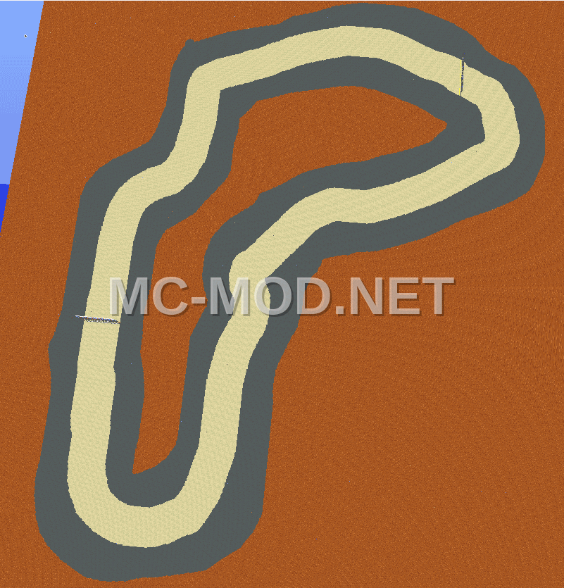 Sega Rally Desert 95 Track Recreation