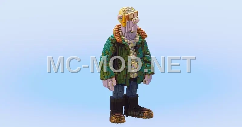 Shaun The Sheep Farmer Statue