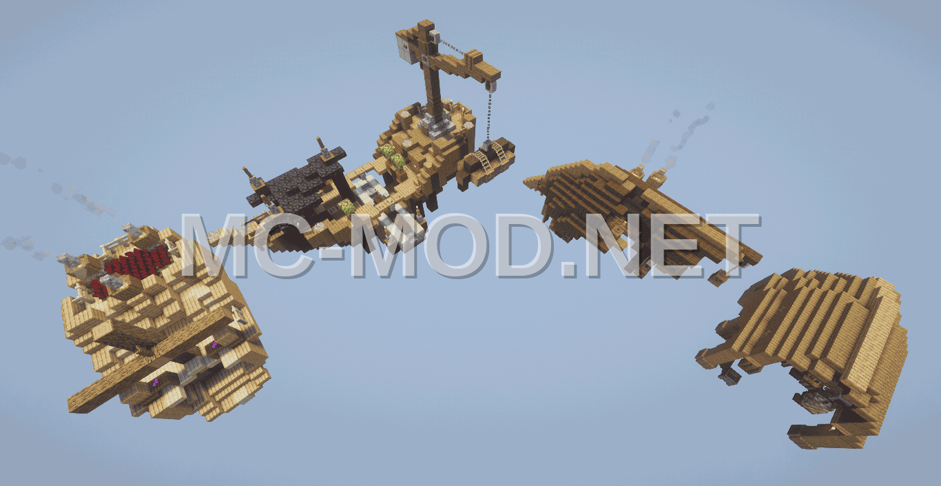 Shipwreck Shops and Decorations