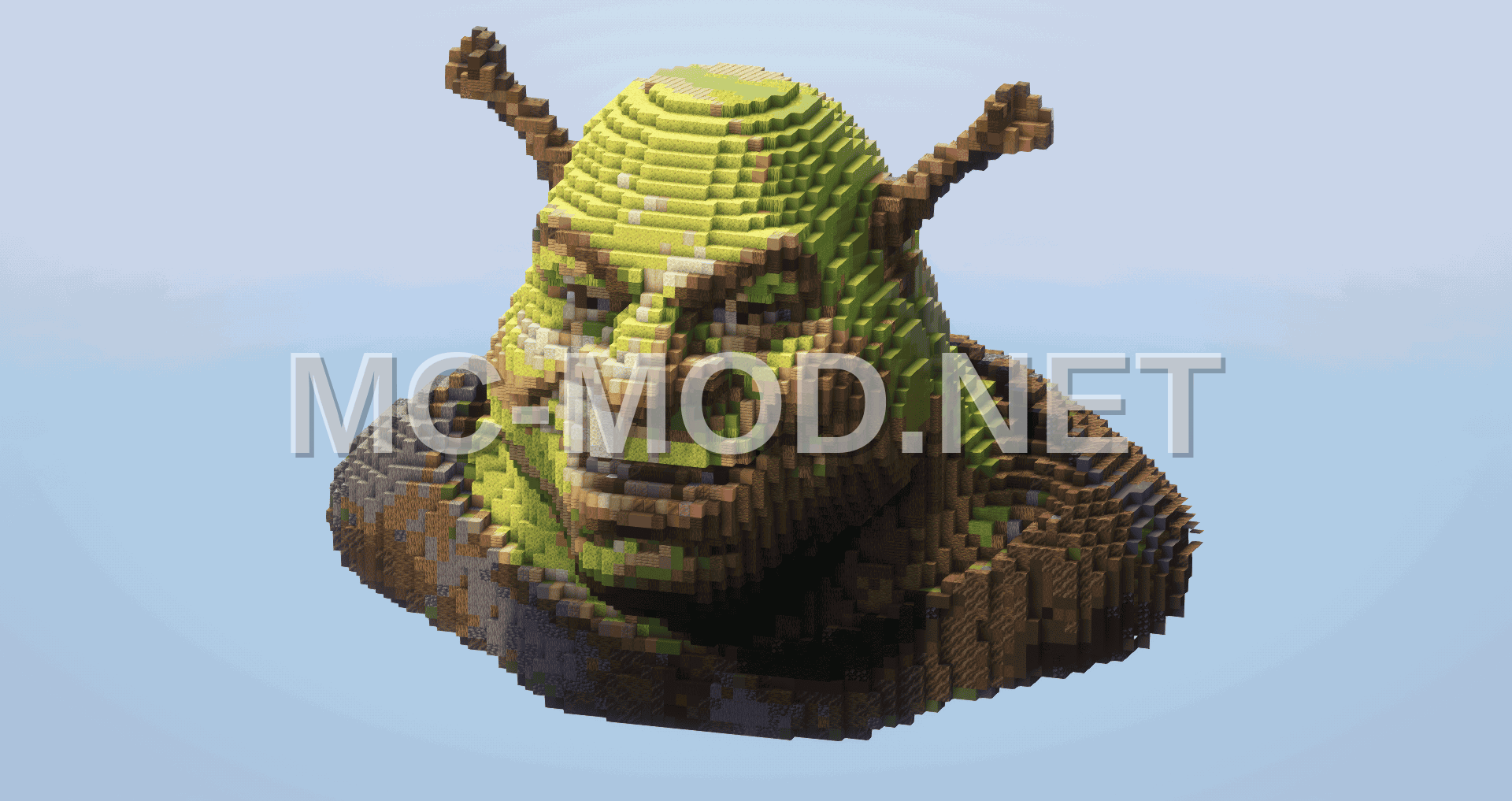 Shrek Bust Statue