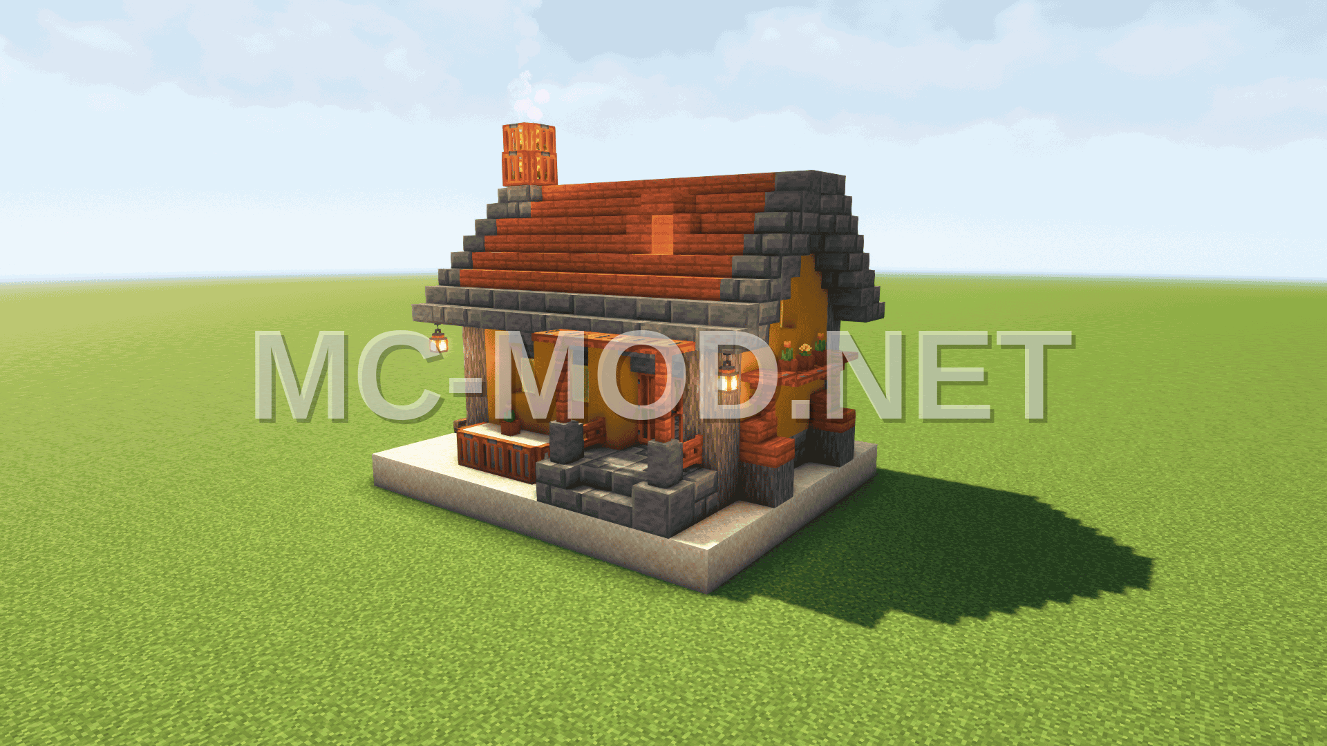 Simple Acacia Wood House
