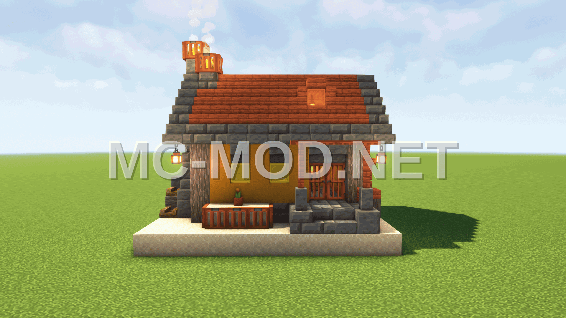 Simple Acacia Wood House