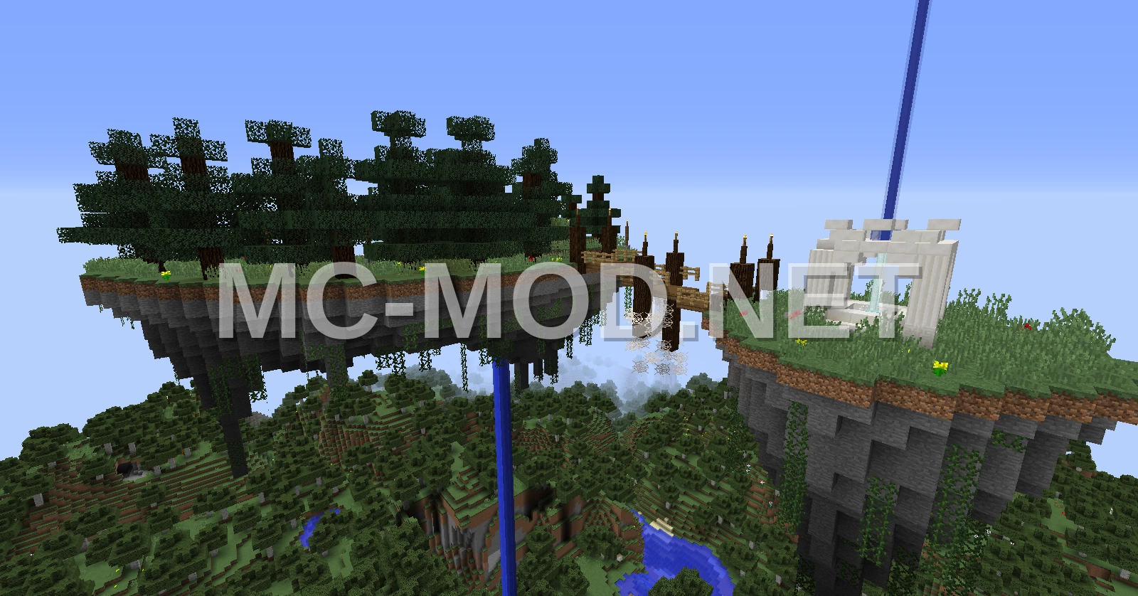 Simple Floating Island Paradise