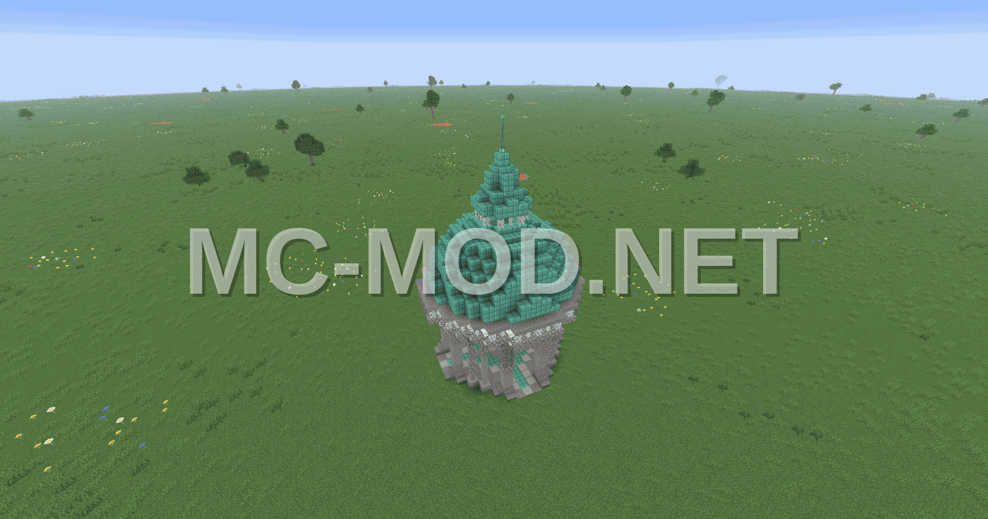 Simple Gazebo Park Decoration