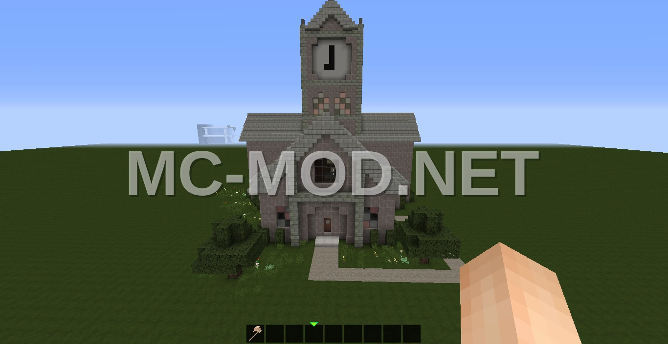Simple Minecraft Church Building