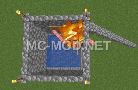 Simple Redstone Iron Farm