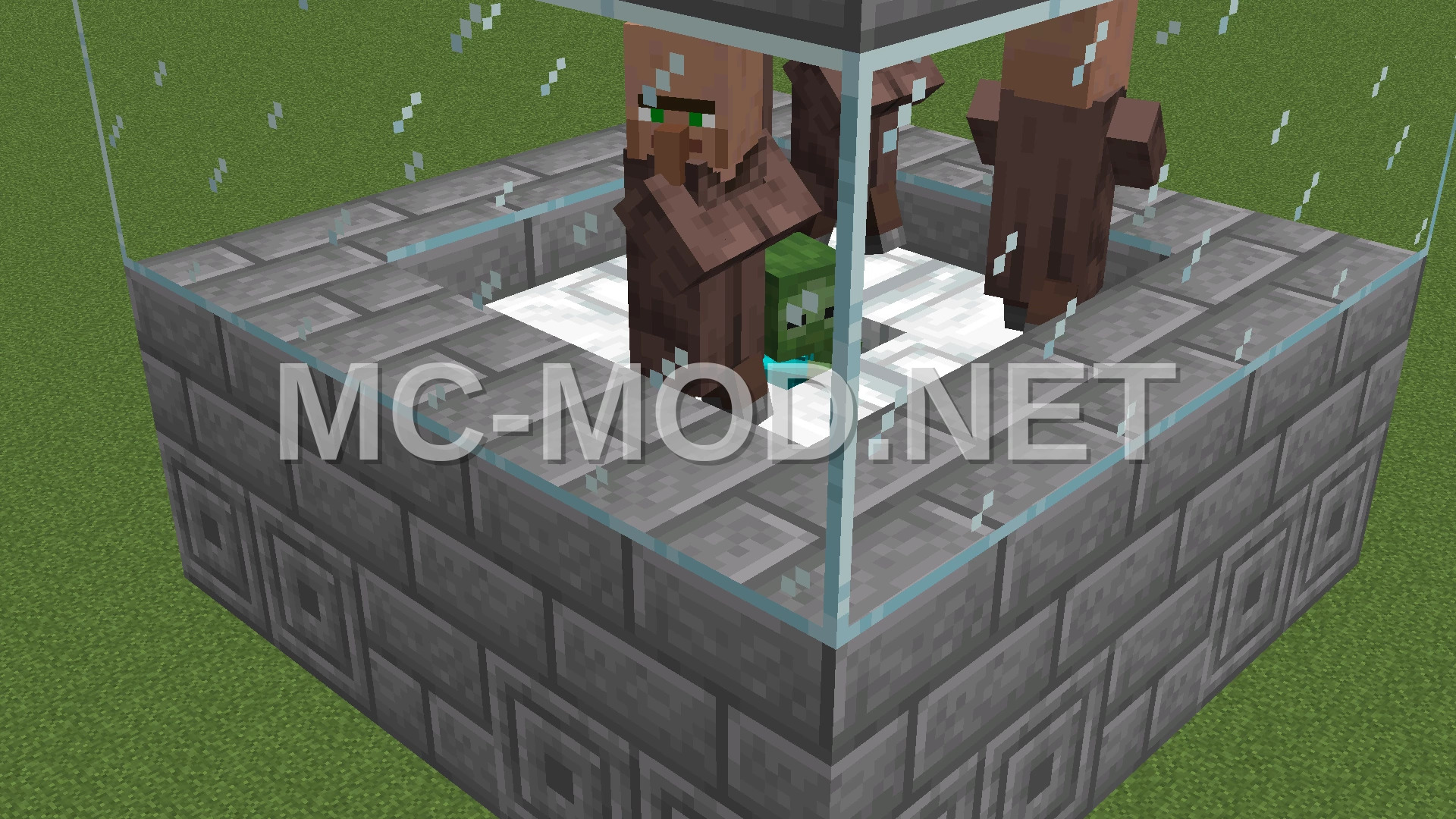 Simple Redstone Iron Farm