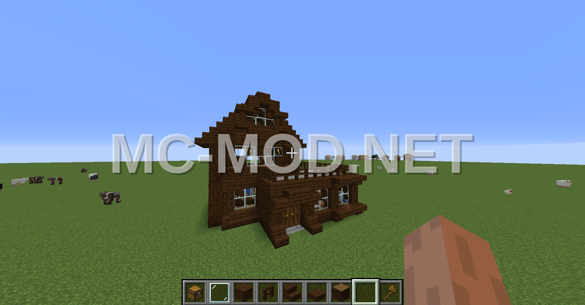 Spruce Log Starter House – 1007 Blocks